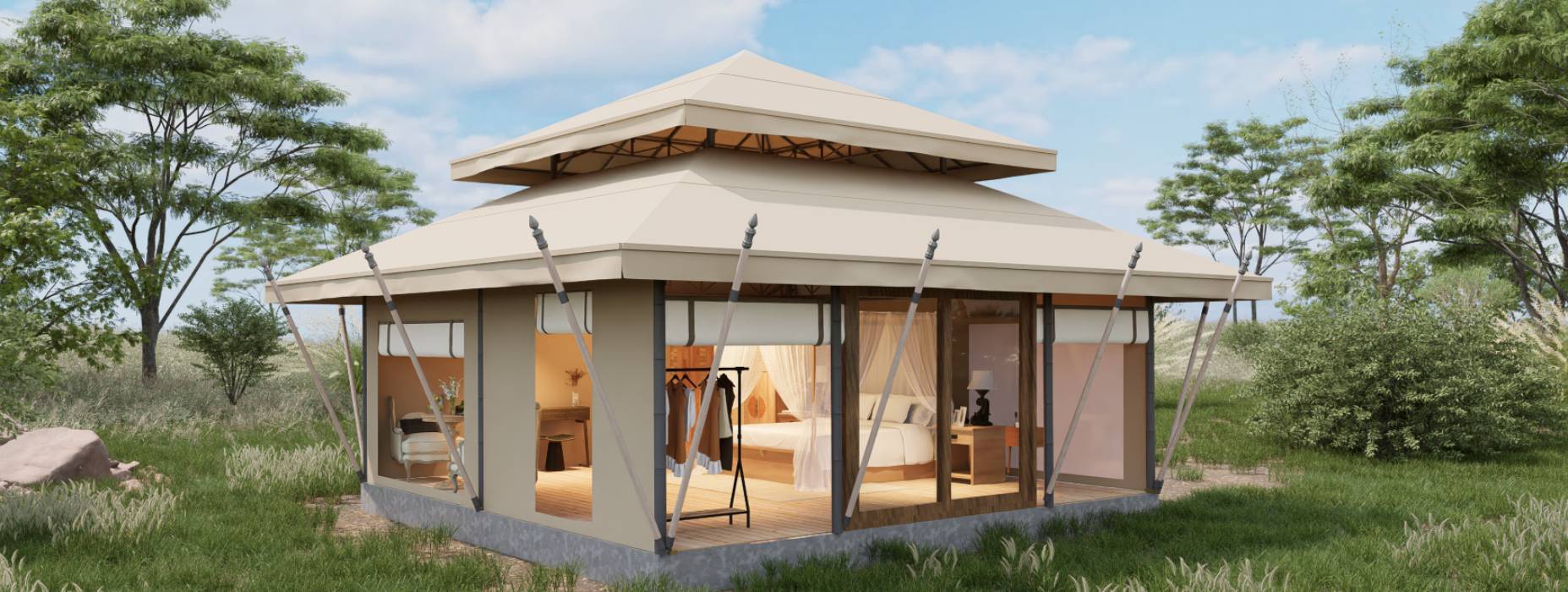 东昌区户外野奢帐篷